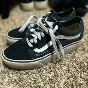 Vans platform shoes